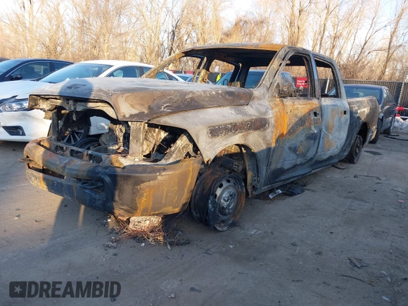 2013 Ram 2500 ST with VIN 3C6TR5CT4DG554804, listed as a IAAI auction lot 41212611 with Not Provided miles. Bid and sale history available at carsss.com. Image 2.
