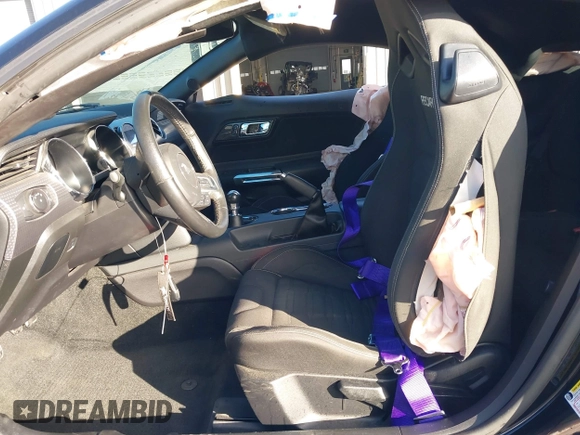 2017 Ford Mustang GT with VIN 1FA6P8CF4H5303064, listed as a IAAI auction lot 40911967 with 56,386 mi miles and . Bid and sale history available at DreamBid. Image 5.