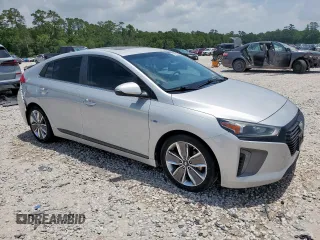 2018 Hyundai Ioniq Limited z VIN KMHC85LC3JU063933, wystawiony jako Copart lot #59739945 z przebiegiem 155 430 mil mil oraz Szkoda całkowita • Salvage title. Historia ofert i sprzedaży dostępna na DreamBid. Obrazek 4.