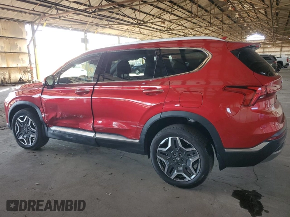 2023 Hyundai Santa Fe Hybrid SEL Premium with VIN 5NMS3DA19PH007120, listed as a Copart auction lot 78940154 with 17,673 mi miles and Salvage Title. Bid and sale history available at carsss.com. Image 2.