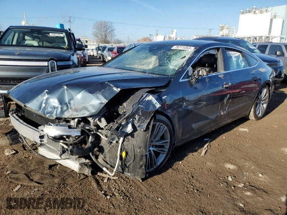 2019 Audi A7 Premium Plus with VIN WAUR2AF24KN048880, listed as a Copart auction lot 79211053 with 0 mi miles. Bid and sale history available at carsss.com. Image 1.