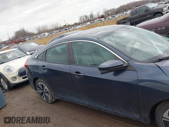 2017 Honda Civic Sedan EX-T with VIN 19XFC1F31HE005896, listed as a IAAI auction lot 41727874 with 93,261 mi miles. Bid and sale history available at carsss.com. Image 13.