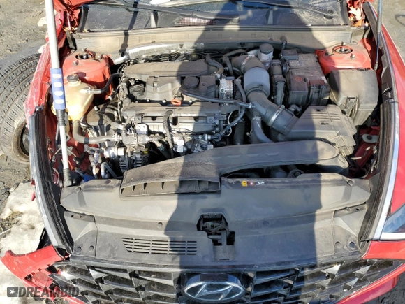 2022 Hyundai Sonata SEL Plus with VIN 5NPEJ4J20NH150422, listed as a Copart auction lot 87952025 with 57,602 mi miles and Salvage Title. Bid and sale history available at carsss.com. Image 11.