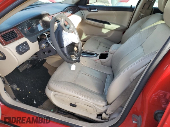 2009 Chevrolet Impala LT with VIN 2G1WT57N191265262, listed as a Copart auction lot 80984574 with Not Provided miles and Salvage Title. Bid and sale history available at DreamBid. Image 7.