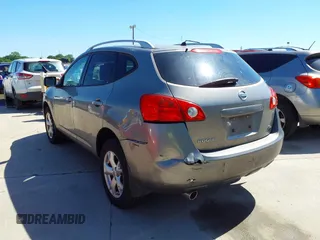 2009 Nissan Rogue SL with VIN JN8AS58T59W059795, listed as a IAAI auction lot 42088191 with 196,877 mi miles and . Bid and sale history available at DreamBid. Image 3.