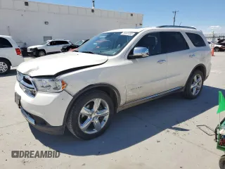 2012 Dodge Durango Citadel with VIN 1C4SDJET7CC309313, listed as a Copart auction lot 56491065 with 154,116 mi miles and Salvage title. Bid and sale history available at DreamBid. Image 1.