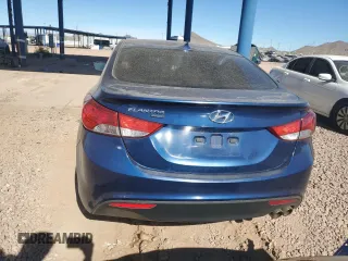 2013 Hyundai Elantra Coupe SE with VIN KMHDH6AE2DU016461, listed as a Copart auction lot 80578204 with 128,925 mi miles and Salvage Title. Bid and sale history available at carsss.com. Image 6.