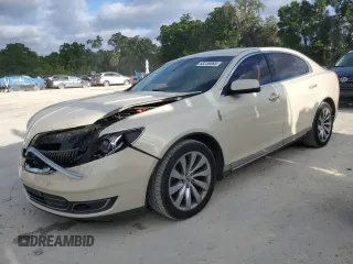 2014 Lincoln MKS with VIN 1LNHL9DKXEG612758, listed as a Copart auction lot 53230065 with 98,863 mi miles and Salvage Title. Bid and sale history available at carsss.com. Image 1.