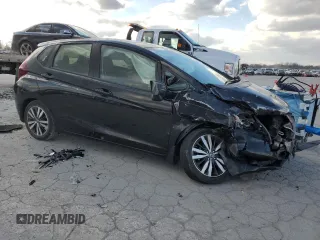2017 Honda Fit EX-L with VIN JHMGK5H89HS003686, listed as a Copart auction lot 42400735 with 29,741 mi miles and Salvage Title. Bid and sale history available at carsss.com. Image 4.