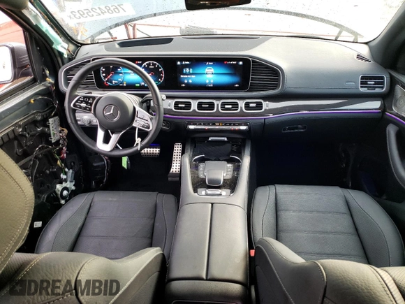 2023 Mercedes-Benz GLS 450 with VIN 4JGFF5KE0PA965651, listed as a Copart auction lot 76842593 with 2,538 mi miles and . Bid and sale history available at DreamBid. Image 8.