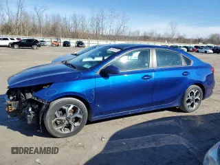 2019 Kia Forte LXS with VIN 3KPF24AD8KE134410, listed as a Copart auction lot 48316705 with 120,856 mi miles and Salvage Title. Bid and sale history available at carsss.com. Image 1.