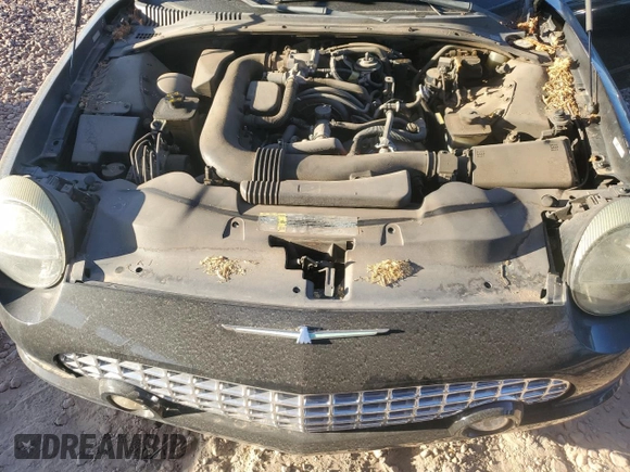 2002 Ford Thunderbird Hardtop Premium with VIN 1FAHP60A52Y101572, listed as a Copart auction lot 54356595 with 99,505 mi miles and Clean Title. Bid and sale history available at DreamBid. Image 11.