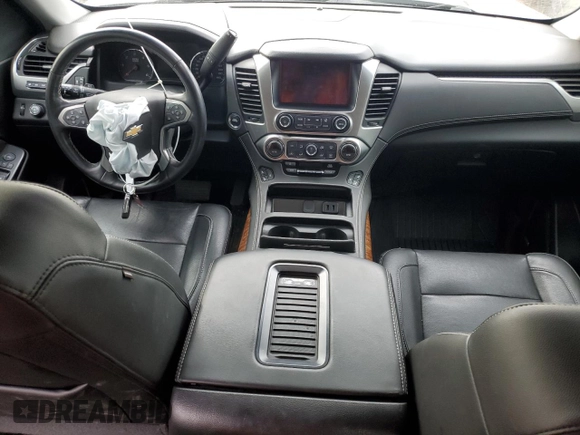 2019 Chevrolet Suburban Premier with VIN 1GNSKJKJ0KR215401, listed as a Copart auction lot 43479535 with Not Provided miles and Salvage Title. Bid and sale history available at DreamBid. Image 8.