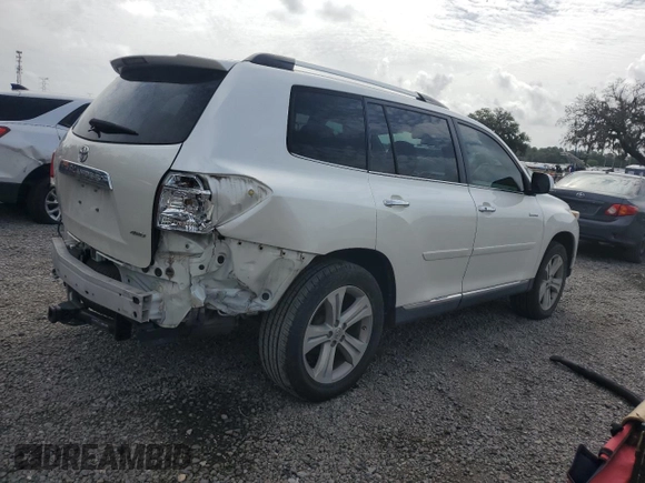 2013 Toyota Highlander Limited with VIN 5TDDK3EH6DS269845, listed as a Copart auction lot 59257595 with 154,073 mi miles and Salvage title. Bid and sale history available at DreamBid. Image 3.