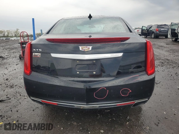 2017 Cadillac XTS Luxury with VIN 2G61M5S34H9163154, listed as a Copart auction lot 52771205 with 182,875 mi miles and Salvage Title. Bid and sale history available at DreamBid. Image 6.