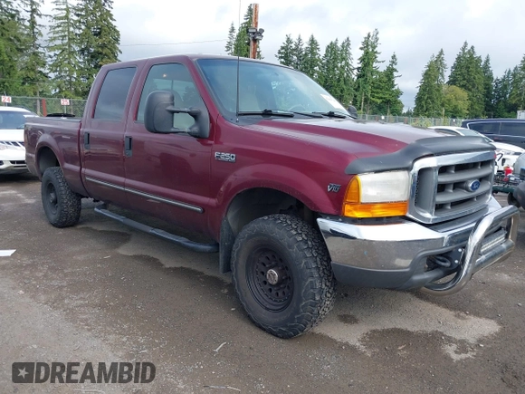 2000 Ford F-250 XL with VIN 1FTNW21S5YEE13482, listed as a IAAI auction lot 42418740 with 143,919 mi miles and . Bid and sale history available at DreamBid. Image 1.