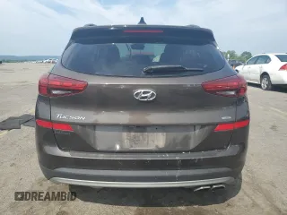 2020 Hyundai Tucson Ultimate with VIN KM8J3CAL1LU145370, listed as a Copart auction lot 62810955 with 60,850 mi miles and Salvage title. Bid and sale history available at DreamBid. Image 6.