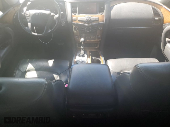 2012 Infiniti QX56 7-passenger with VIN JN8AZ2NF7C9519778, listed as a Copart auction lot 72638854 with 101,344 mi miles and Clean Title. Bid and sale history available at carsss.com. Image 8.