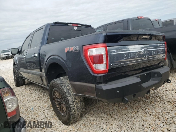 2023 Ford F-150 XL with VIN 1FTFW1E89PFD18610, listed as a Copart auction lot 47592125 with 19,541 mi miles and Salvage Title. Bid and sale history available at carsss.com. Image 3.