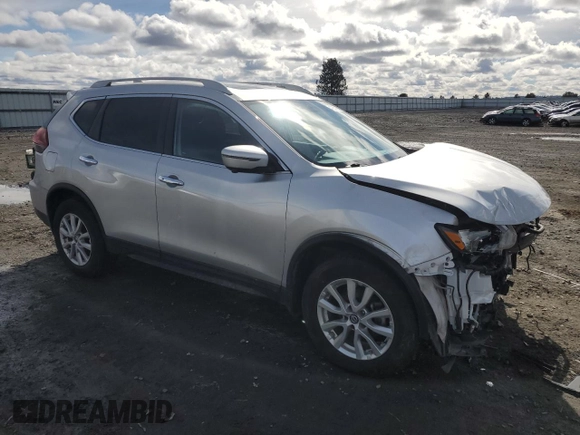 2018 Nissan Rogue SV with VIN 5N1AT2MV8JC842805, listed as a Copart auction lot 49251995 with 26,421 mi miles and Salvage Title. Bid and sale history available at carsss.com. Image 4.