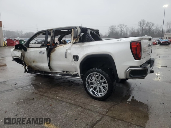 2022 GMC Sierra 1500 SLT z VIN 3GTU9DED0NG194834, wystawiony jako Copart lot #84756074 z przebiegiem Nie podano mil oraz Nie do naprawy • Non repairable. Historia ofert i sprzedaży dostępna na DreamBid. Obrazek 2.