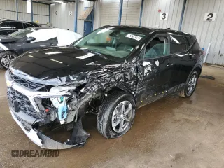 2025 Chevrolet Blazer LT with VIN 3GNKBCR47SS187489, listed as a Copart auction lot 62018595 with 4,839 mi miles and Salvage title. Bid and sale history available at DreamBid. Image 1.