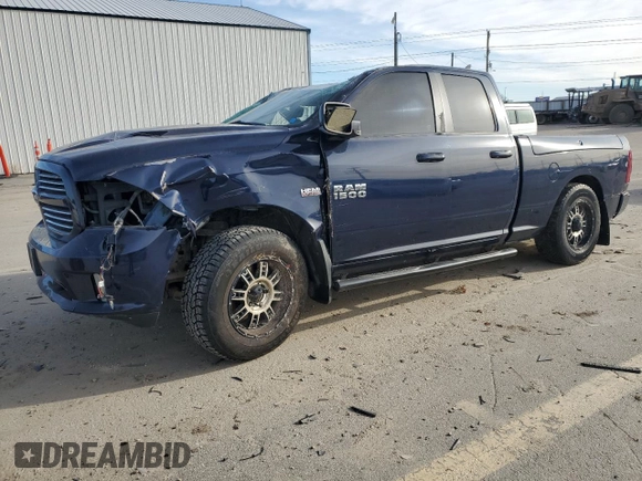 2014 Ram 1500 Sport with VIN 1C6RR7HT0ES252385, listed as a Copart auction lot 88804585 with 152,260 mi miles and Salvage title. Bid and sale history available at DreamBid. Image 1.