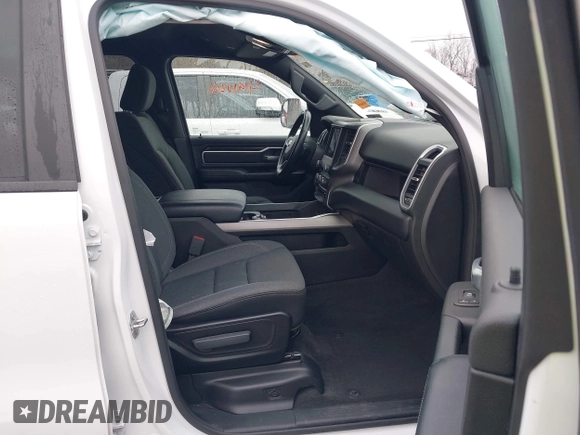 2020 Ram 1500 Big Horn with VIN 1C6SRFFT7LN407136, listed as a IAAI auction lot 41910266 with 21,703 mi miles. Bid and sale history available at carsss.com. Image 5.
