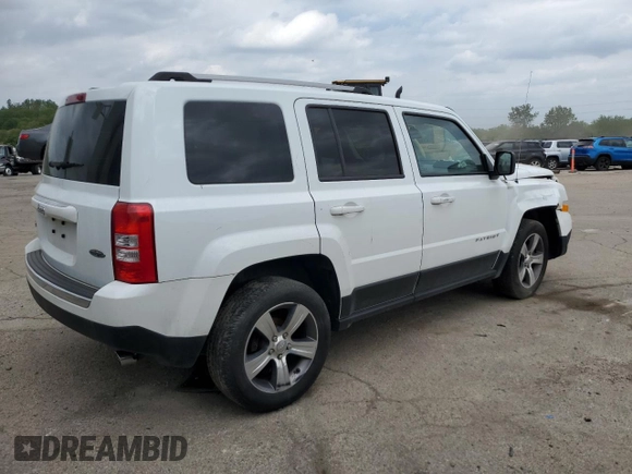 2017 Jeep Patriot High Altitude with VIN 1C4NJRFB1HD101102, listed as a Copart auction lot 51418515 with 135,937 mi miles and Clean title. Bid and sale history available at DreamBid. Image 3.