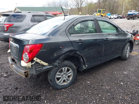 2014 Chevrolet Sonic LT with VIN 1G1JC5SH5E4202854, listed as a IAAI auction lot 42049844 with 150,705 mi miles and . Bid and sale history available at DreamBid. Image 4.