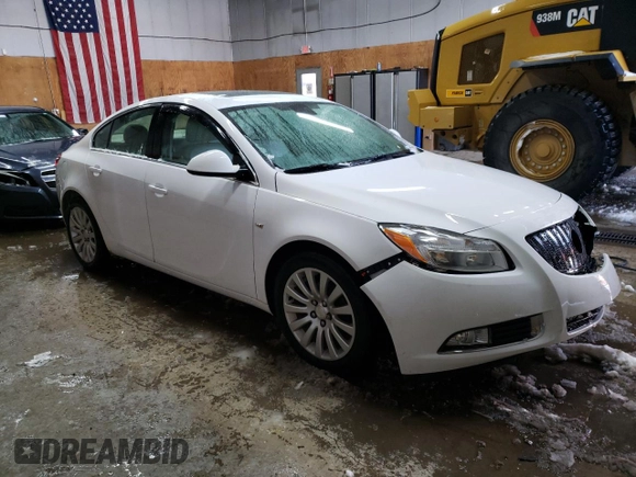2011 Buick Regal CXL RL2 with VIN 2G4GP5EC9B9208778, listed as a Copart auction lot 44680675 with 120,574 mi miles and Clean title. Bid and sale history available at DreamBid. Image 4.