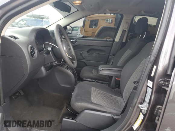2017 Jeep Compass Sport with VIN 1C4NJCBA1HD118038, listed as a Copart auction lot 49056515 with 101,505 mi miles and Salvage Title. Bid and sale history available at carsss.com. Image 7.