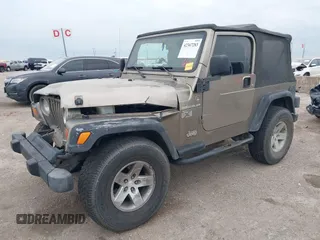 2005 Jeep Wrangler X with VIN 1J4FA39S55P350696, listed as a IAAI auction lot 42367283 with 117,941 mi miles and . Bid and sale history available at DreamBid. Image 2.