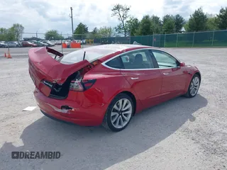 2018 Tesla Model 3 Long Range Battery with VIN 5YJ3E1EA8JF031683, listed as a IAAI auction lot 39275313 with 136,939 mi miles and . Bid and sale history available at DreamBid. Image 4.