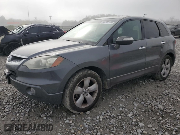 2008 Acura RDX with VIN 5J8TB18248A015322, listed as a Copart auction lot 50200285 with 197,164 mi miles and Salvage Title. Bid and sale history available at carsss.com. Image 1.
