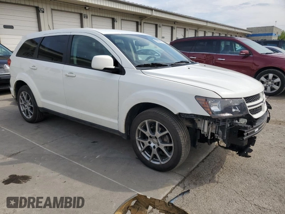 2016 Dodge Journey R/T with VIN 3C4PDDEG2GT121867, listed as a Copart auction lot 58697675 with 59,064 mi miles and Salvage title. Bid and sale history available at DreamBid. Image 4.