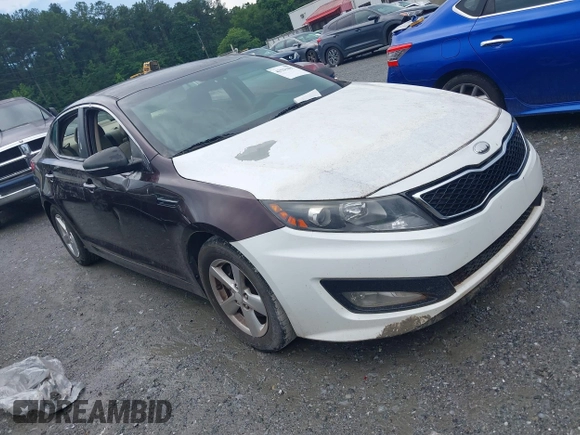 2014 Kia Optima LX with VIN 5XXGM4A70EG260667, listed as a IAAI auction lot 42531882 with 147,829 mi miles and . Bid and sale history available at DreamBid. Image 1.