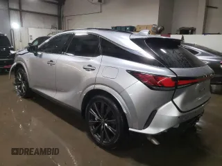 2024 Lexus RX with VIN 2T2BAMCAXRC063137, listed as a Copart auction lot 81781994 with 9,843 mi miles and Salvage Title. Bid and sale history available at carsss.com. Image 2.