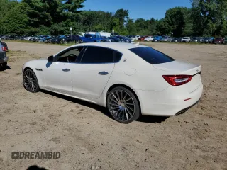 2017 Maserati Quattroporte z VIN ZAM56RRL1H1230279, wystawiony jako Copart lot #67067924 z przebiegiem Nie podano mil oraz Czysty tytuł • Clean title. Historia ofert i sprzedaży dostępna na DreamBid. Obrazek 2.