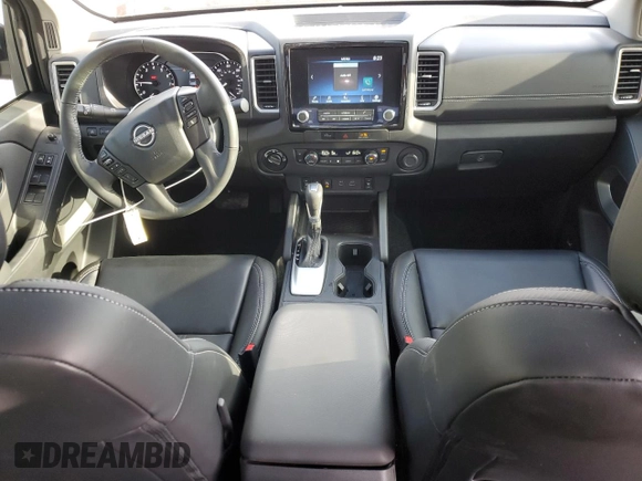 2024 Nissan Frontier SL with VIN 1N6ED1EK4RN659447, listed as a Copart auction lot 53338105 with 4,895 mi miles and Salvage title. Bid and sale history available at DreamBid. Image 8.