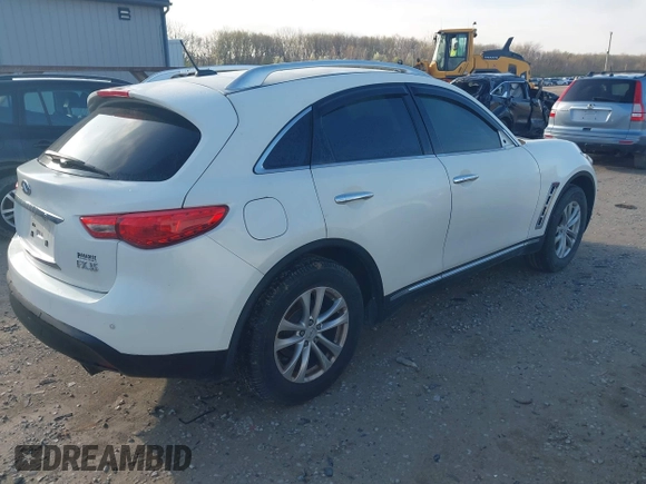 2011 Infiniti FX with VIN JN8AS1MW5BM731171, listed as a IAAI auction lot 41981096 with 184,536 mi miles and . Bid and sale history available at DreamBid. Image 4.