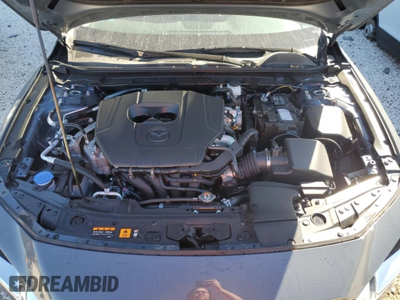 2025 Mazda 3 S Carbon Edition with VIN 3MZBPBCM2SM456593, listed as a Copart auction lot 47301665 with 3,404 mi miles and Clean Title. Bid and sale history available at DreamBid. Image 11.