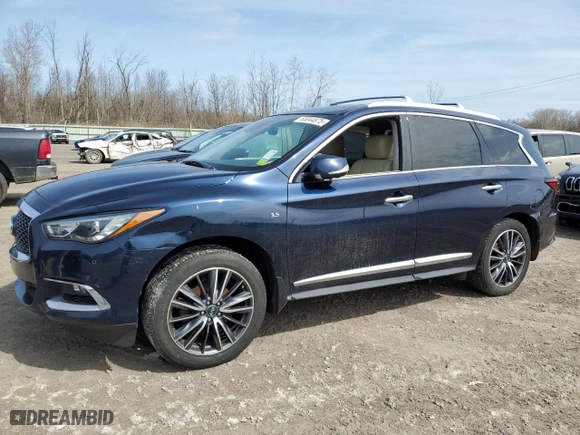 2017 Infiniti QX60 with VIN 5N1DL0MM8HC504498, listed as a Copart auction lot 53044875 with 229,599 mi miles and Clean Title. Bid and sale history available at carsss.com. Image 1.