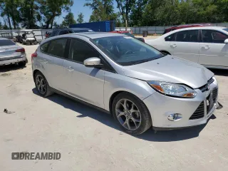 2013 Ford Focus SE with VIN 1FADP3K23DL114680, listed as a Copart auction lot 53332295 with 37,046 mi miles and Salvage Title. Bid and sale history available at carsss.com. Image 4.