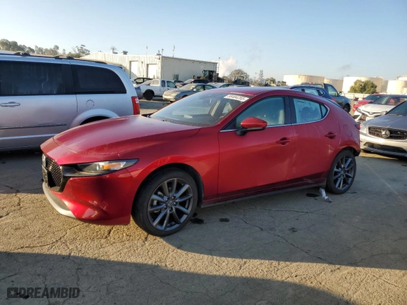 2023 Mazda Mazda3 Hatchback 2.5 S Select with VIN JM1BPAKM5P1618025, listed as a Copart auction lot 88484255 with 8,359 mi miles and Salvage Title. Bid and sale history available at carsss.com. Image 1.