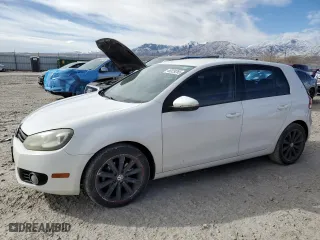 2013 Volkswagen Golf TDI with VIN WVWDM7AJ9DW020384, listed as a Copart auction lot 49329255 with 167,291 mi miles and Salvage Title. Bid and sale history available at carsss.com. Image 1.