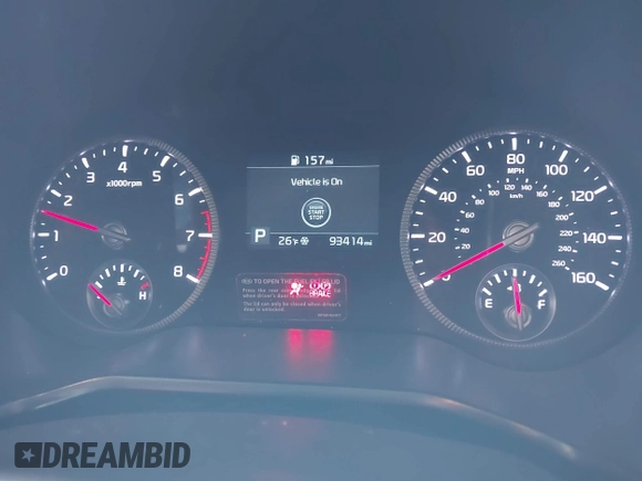 2020 Kia Telluride LX z VIN 5XYP2DHC4LG012987, wystawiony jako IAAI lot #41061331 z przebiegiem 93 414 mil mil oraz . Historia ofert i sprzedaży dostępna na DreamBid. Obrazek 7.