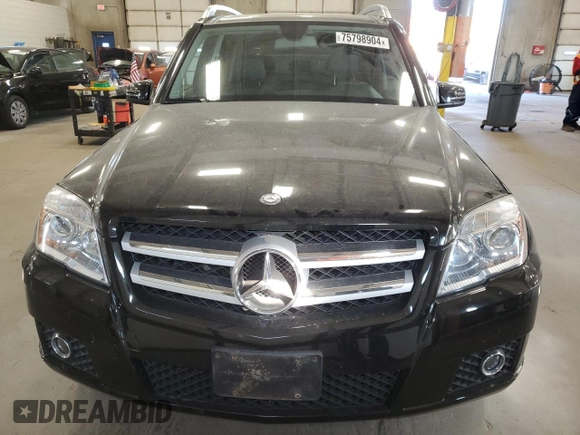 2011 Mercedes-Benz GLK 350 with VIN WDCGG8HB6BF649374, listed as a Copart auction lot 75798904 with 112,751 mi miles and Salvage Title. Bid and sale history available at DreamBid. Image 5.