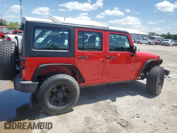 2016 Jeep Wrangler Unlimited Sport RHD z VIN 1C4BJWKG2GL307195, wystawiony jako Copart lot #57483625 z przebiegiem 148 697 mil mil oraz Czysty tytuł • Clean title. Historia ofert i sprzedaży dostępna na DreamBid. Obrazek 3.