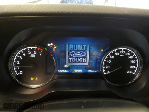 2022 Ford F-150 XL z VIN 1FTFW1E83NFC43335, wystawiony jako Copart lot #48742325 z przebiegiem 52 678 mil mil oraz Szkoda całkowita • Salvage title. Historia ofert i sprzedaży dostępna na DreamBid. Obrazek 9.
